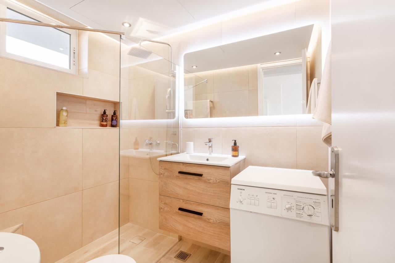 Del Mar Luxury Apartment 30M From The Beach Pórto Ráfti المظهر الخارجي الصورة