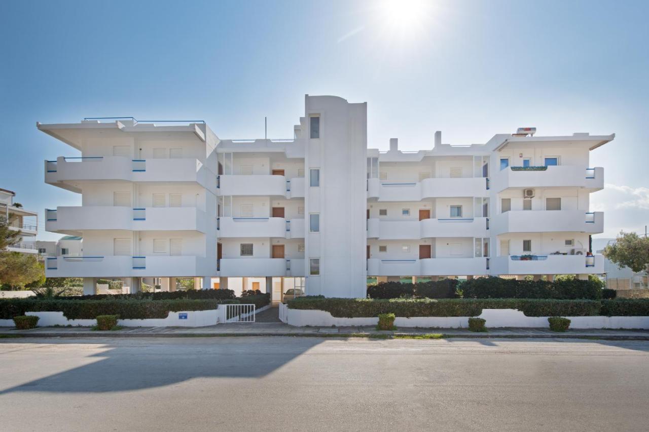 Del Mar Luxury Apartment 30M From The Beach Pórto Ráfti المظهر الخارجي الصورة