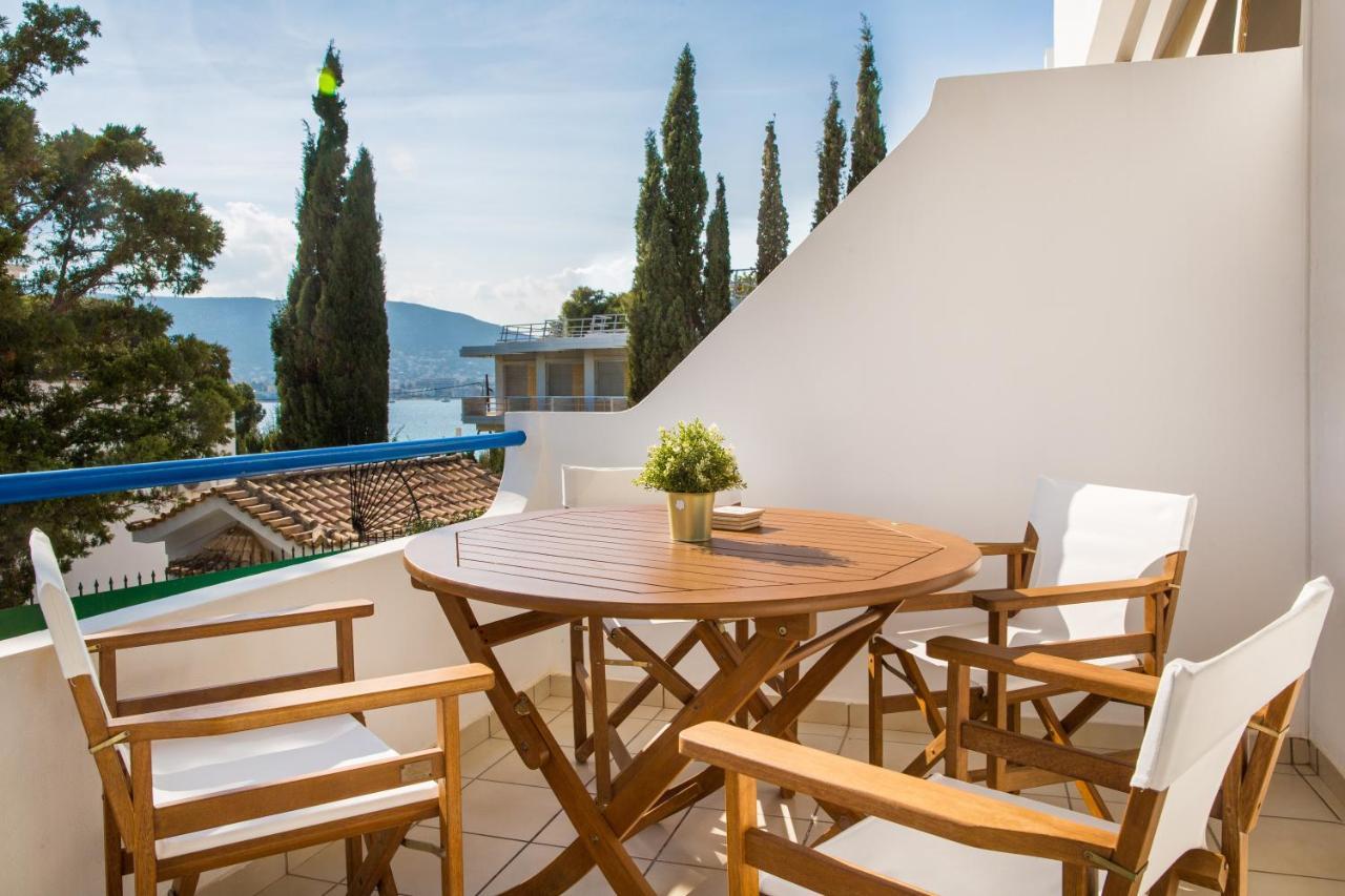 Del Mar Luxury Apartment 30M From The Beach Pórto Ráfti المظهر الخارجي الصورة